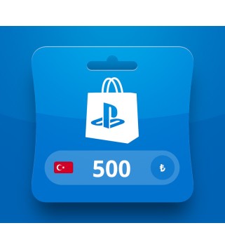 PlayStation Network TRY 500 Card TURKEY PlayStation 5 Key TÜRKIYE